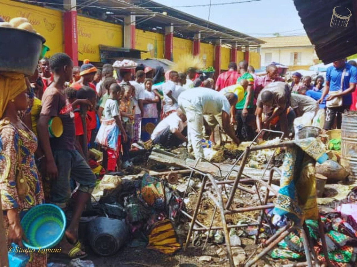 Incendie à Kayes : d’importants dégâts matériels enregistrés