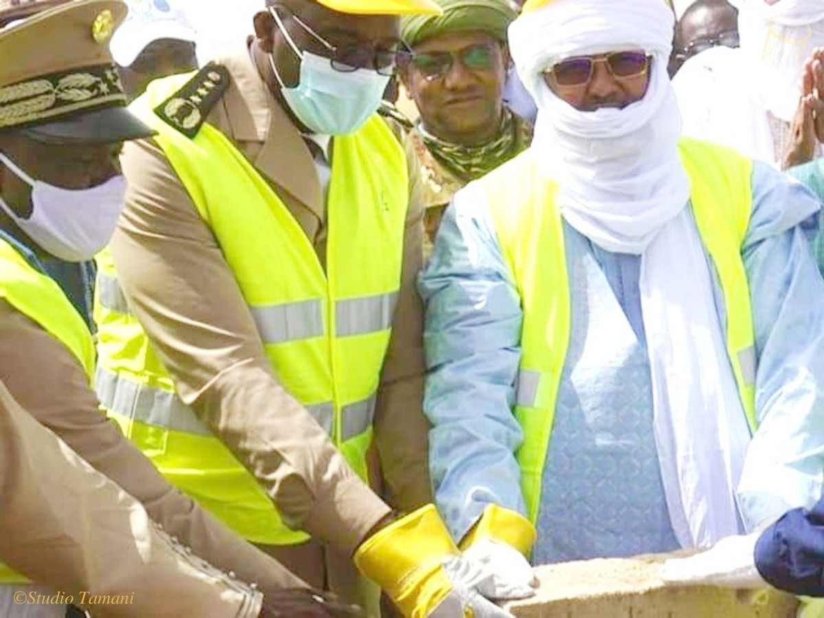 Pose de la première pierre du site de la sécurité alimentaire et nutritionnelle de Kayes