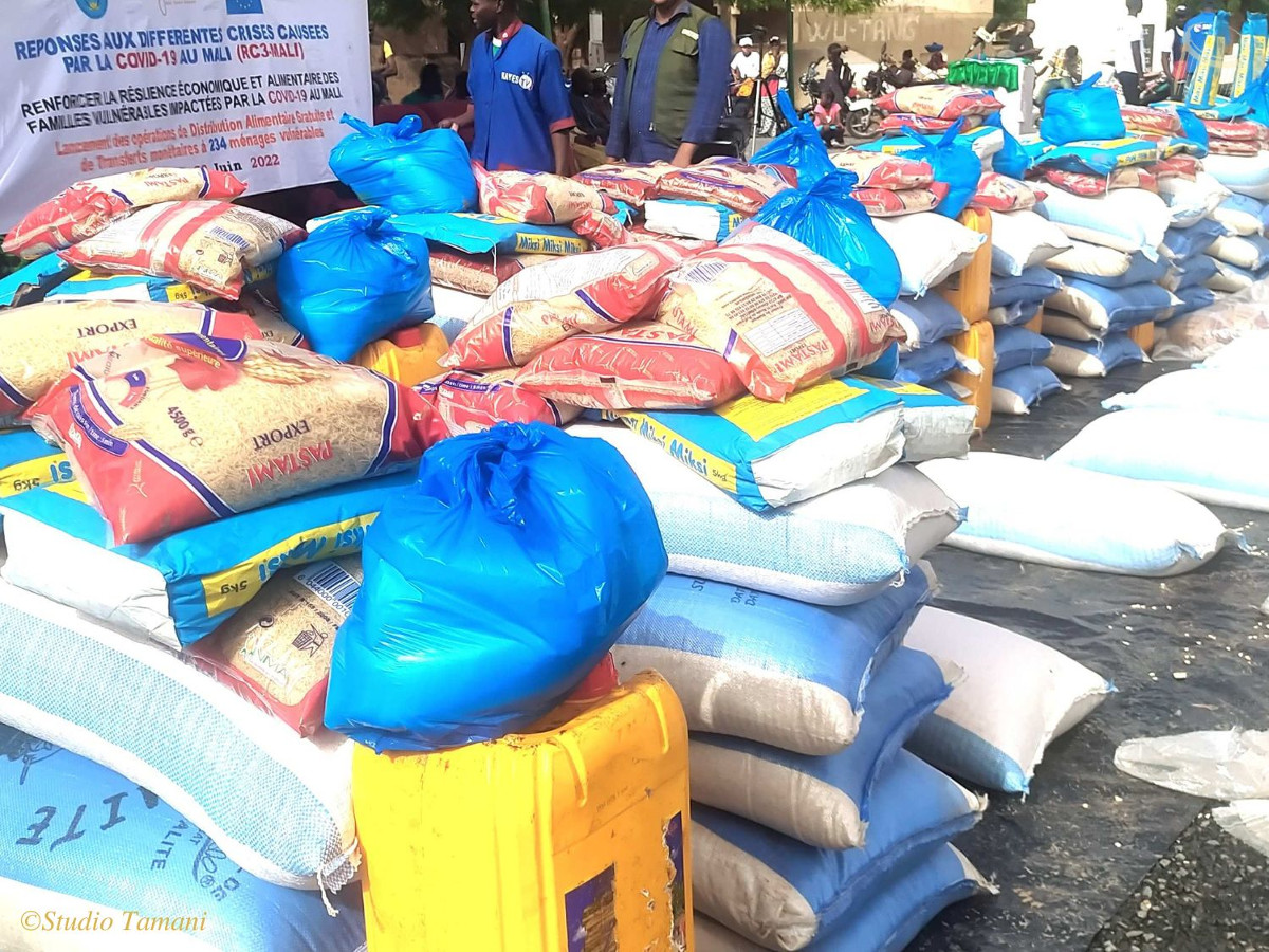 Plus de 230 ménages vulnérables de Kayes et Kéniéba bénéficient d’un soutien