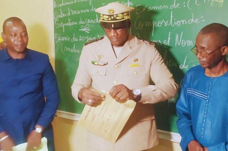 Démarrage des examens du CAP
