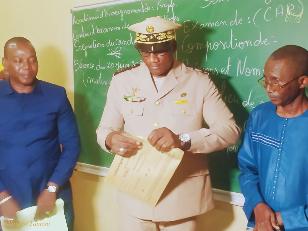 Démarrage des examens du CAP