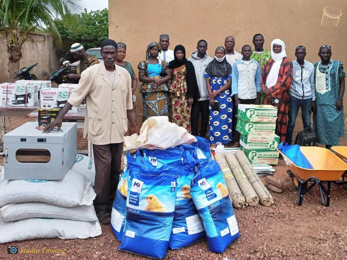 Des jeunes handicapés de Koutiala équipés pour faciliter leur réinsertion socioprofessionnelle