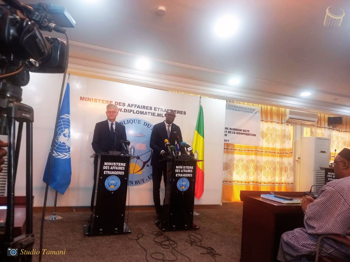 Jean-Pierre Lacroix au Mali : « dissiper les tensions » nées de l’affaire des militaires ivoiriens arrêtés