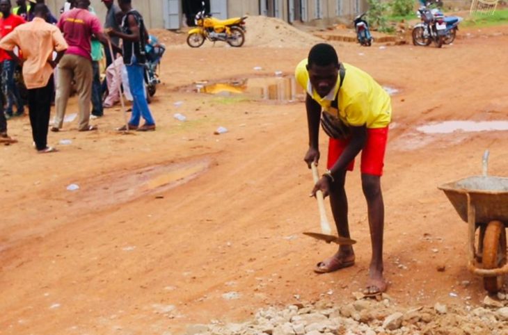 Axe Dougouba-Kayes : les jeunes s’engagent dans la réparation