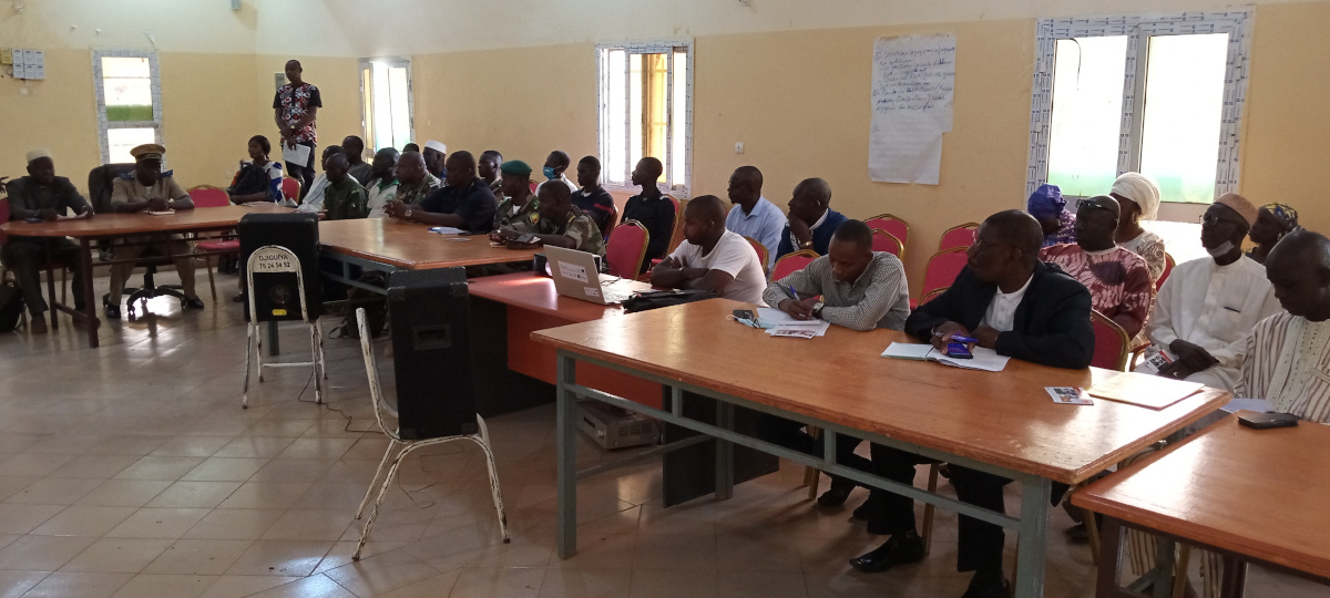 Rencontre de sensibilisation sur la gestion de la migration à San