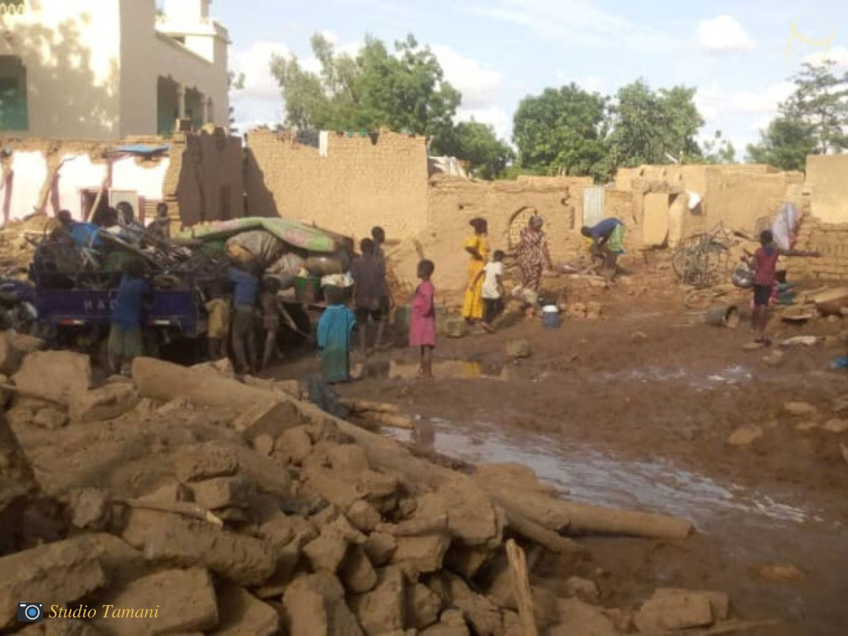 La pluie fait des dégâts à Kita