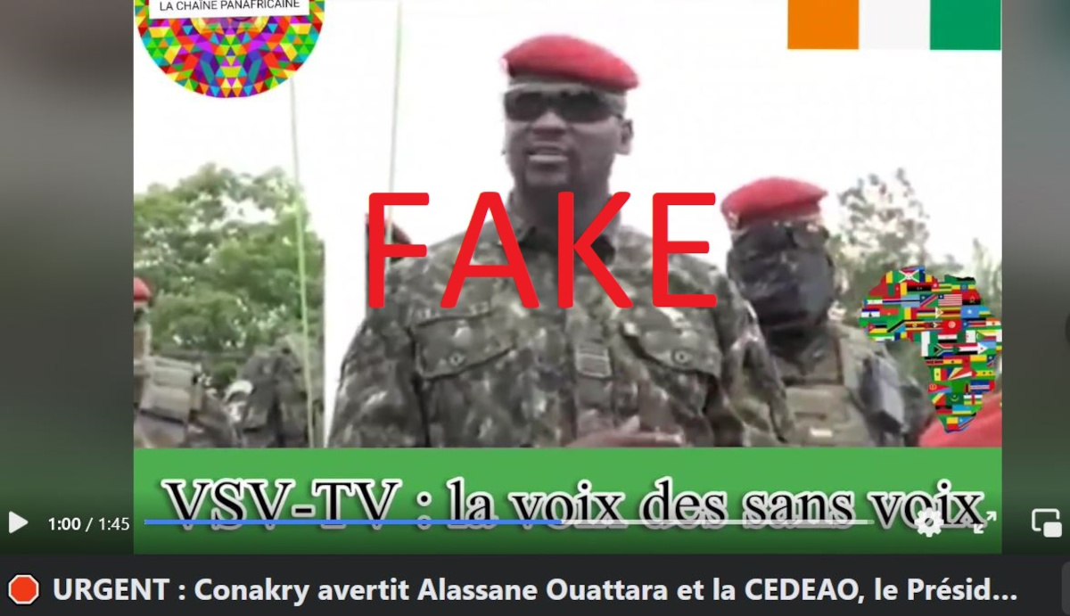 Faux, le Président guinéen n’a mis en garde ni la CEDEAO ni Alassane Ouattara, à propos du Mali