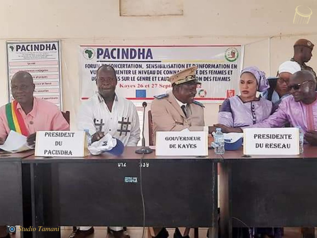 Kayes : formation sur le genre