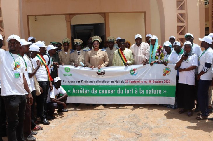 La caravane africaine pour le climat à Koulikoro