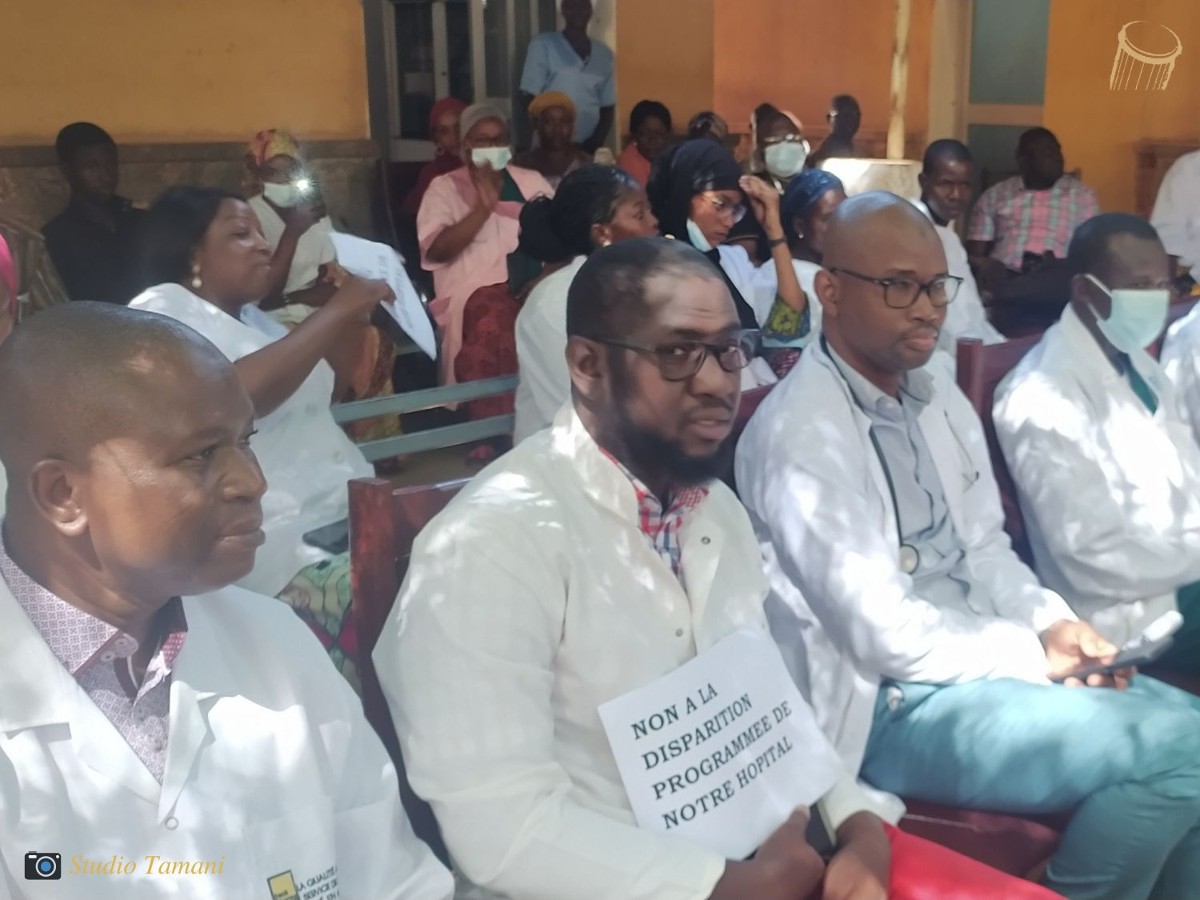 Kayes : sit-in du personnel de l’hôpital régional