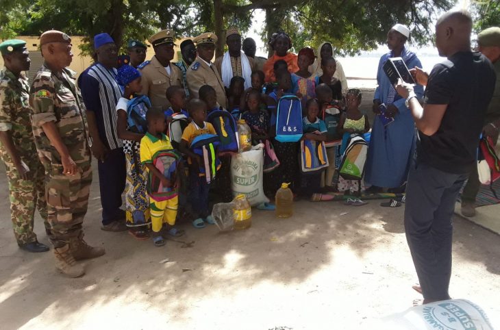 Soutien alimentaire aux déplacées de Moura à Macina