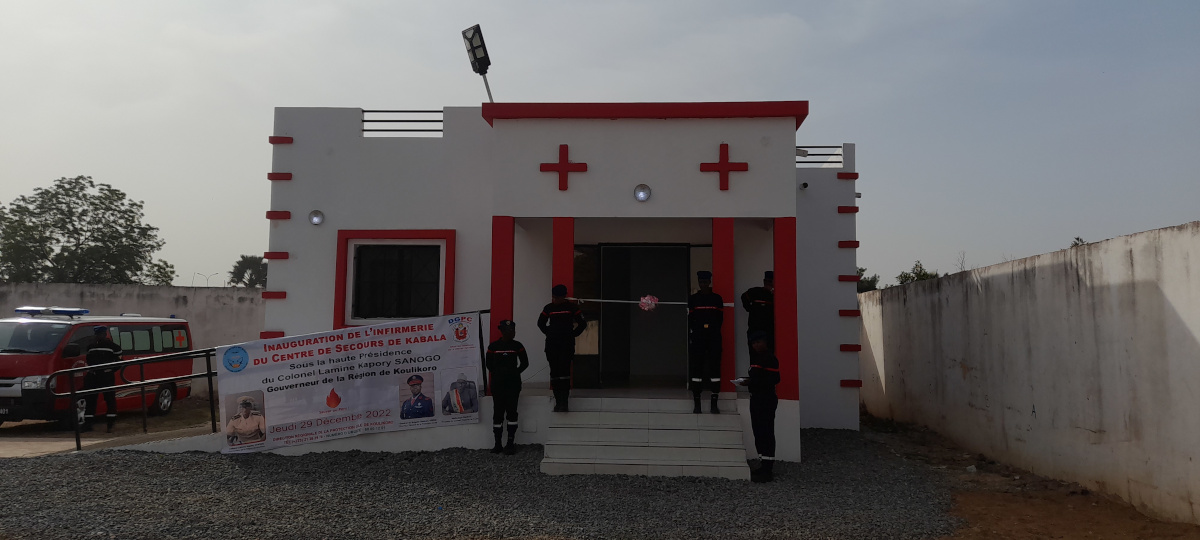 <strong>Koulikoro : la protection civile de Kabala doté d’une nouvelle infirmerie</strong>