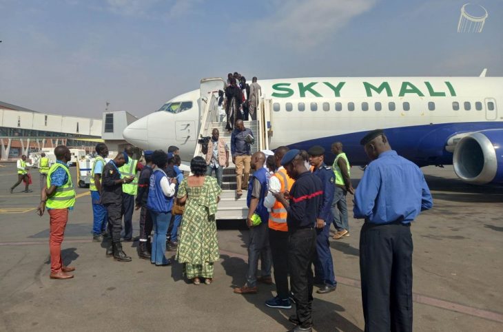 <strong>Plus de 140 migrants maliens rapatriés à Bamako</strong>