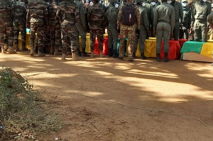 <strong>Ségou : les 14 soldats tués entre Koumara et Macina ont été inhumés</strong>
