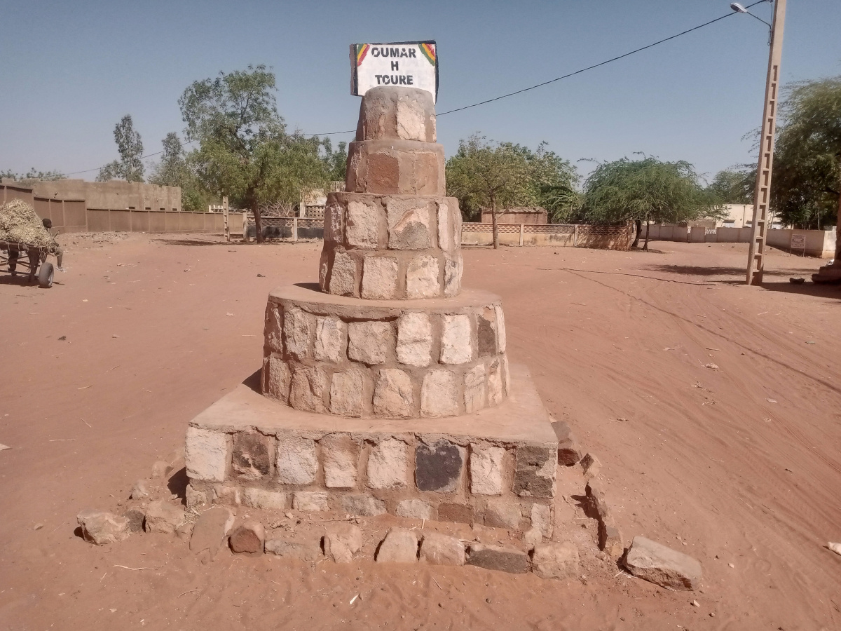 <strong>A Bankass, un monument érigé au nom de Oumar Hamadoun Touré</strong>