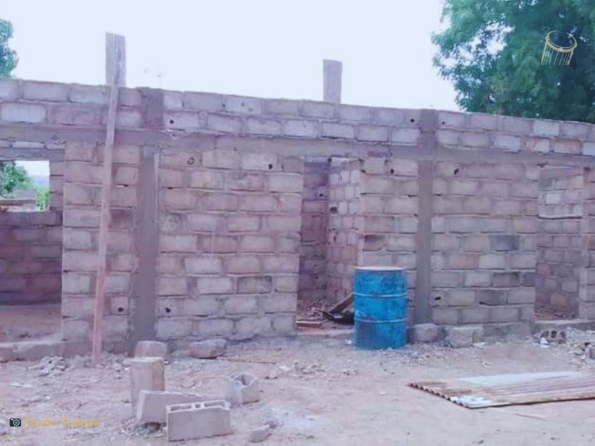 Des maisons en construction pour les enseignants à Bafoulabé