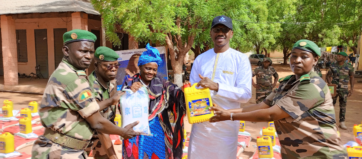 Distribution de kits alimentaires aux personnes vulnérables à Kayes