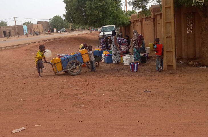 Château d'eau à Gao : un soulagement pour des habitantes