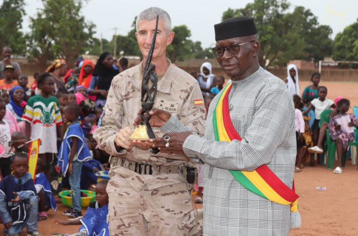 L'EUTM donne au revoir à la population de Koulikoro