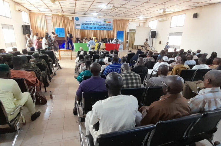 Vulgarisation du projet de constitution à Koulikoro