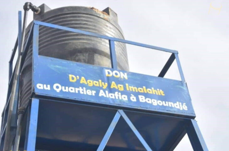 Un nouveau château d'eau à Bagoundié