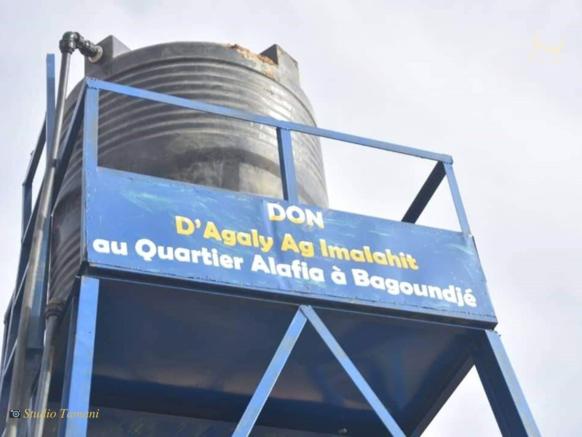 Un nouveau château d’eau à Bagoundié