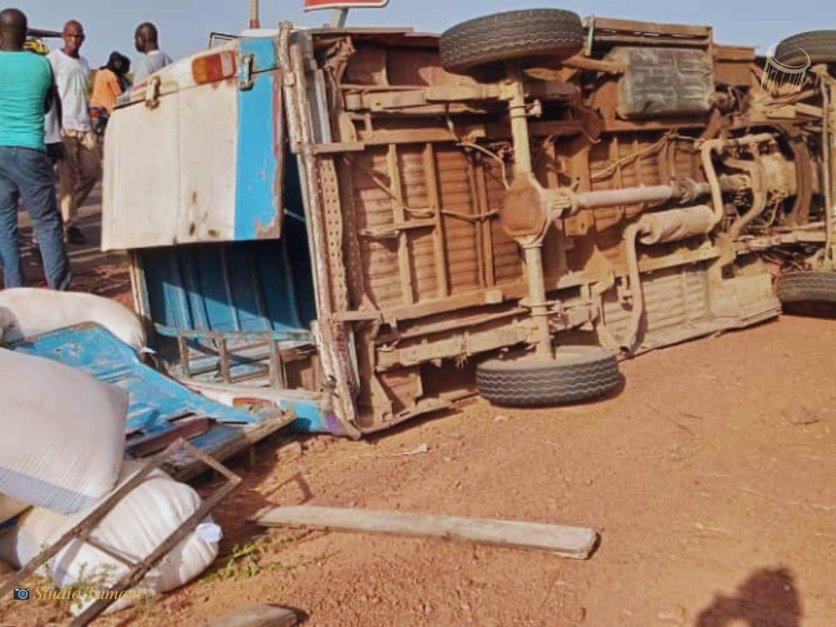 Nioro du Sahel : collision entre un camion remorque et un minibus