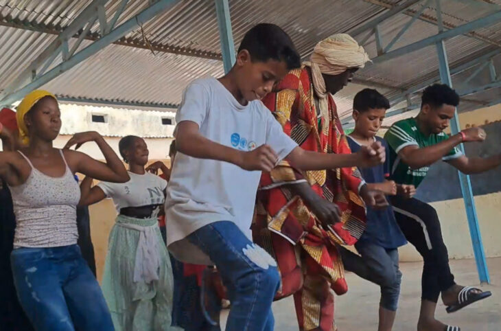 Biennale Mopti 2023, l'omniprésence des enfants