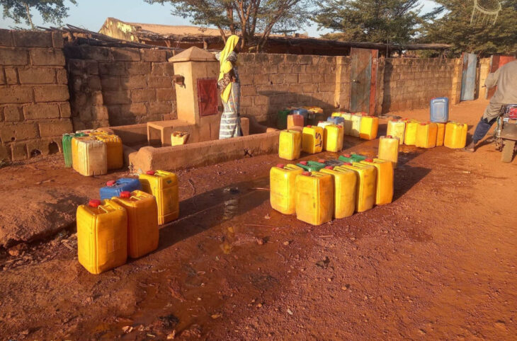 Pénurie d'eau à Goundam