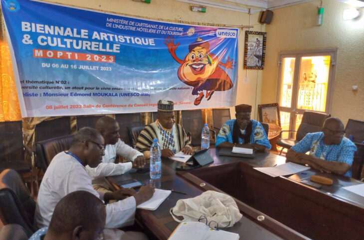 Biennale artistique et culturelle : des acteurs appellent à préserver l'unité nationale