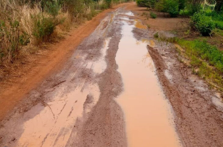 Première grande pluie enregistrée à Oussoubidiangna