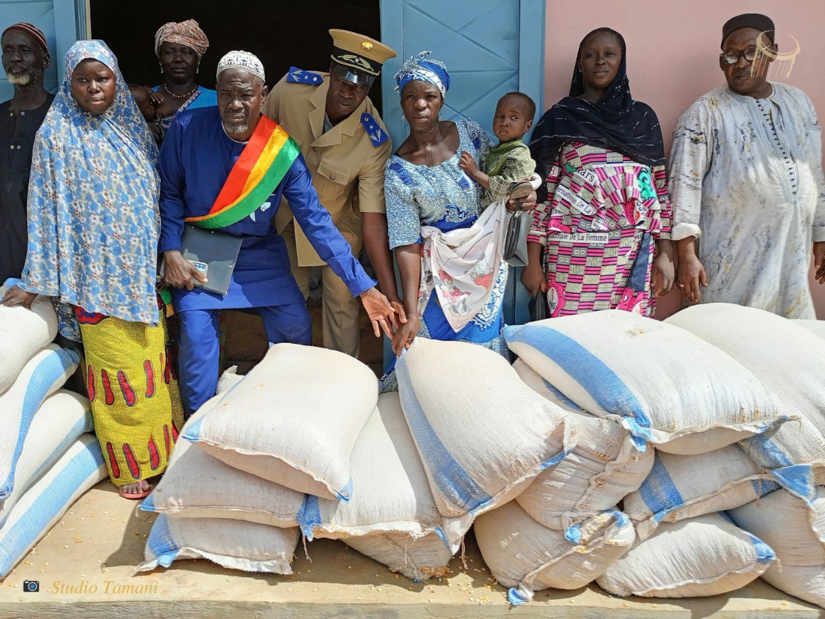 À Bankass, le CSA poursuit son opération d’assistance des personnes vulnérables