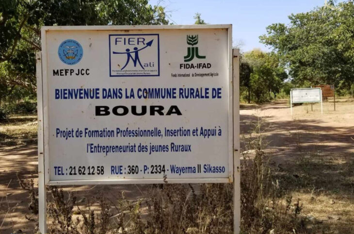 Libération d'un jeune dans la commune de Boura