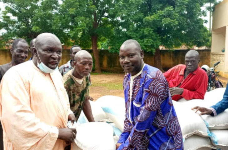 Distribution de vivres aux ménages vulnérables à Yorosso