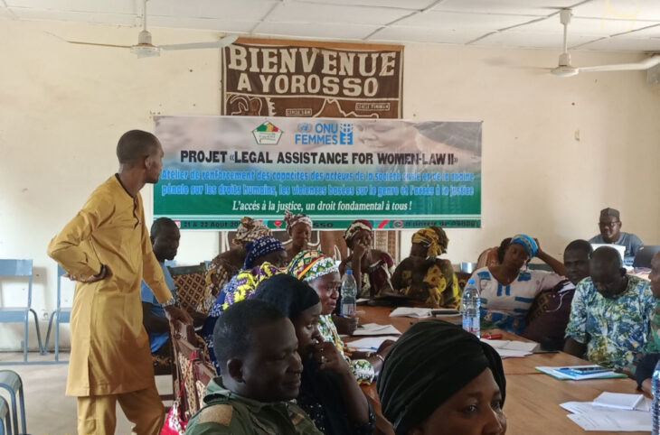VBG : renforcement des capacités des services techniques de Koulikoro et de la société civile de Yorosso
