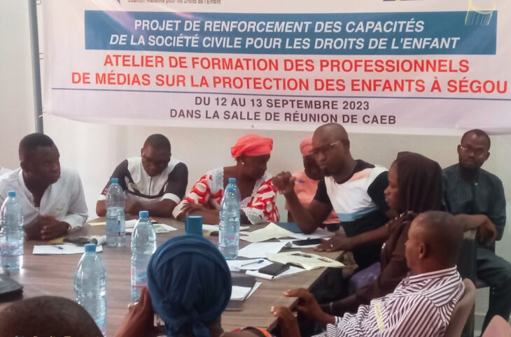 Des journalistes outillés sur l'approche « droit de l'enfant »