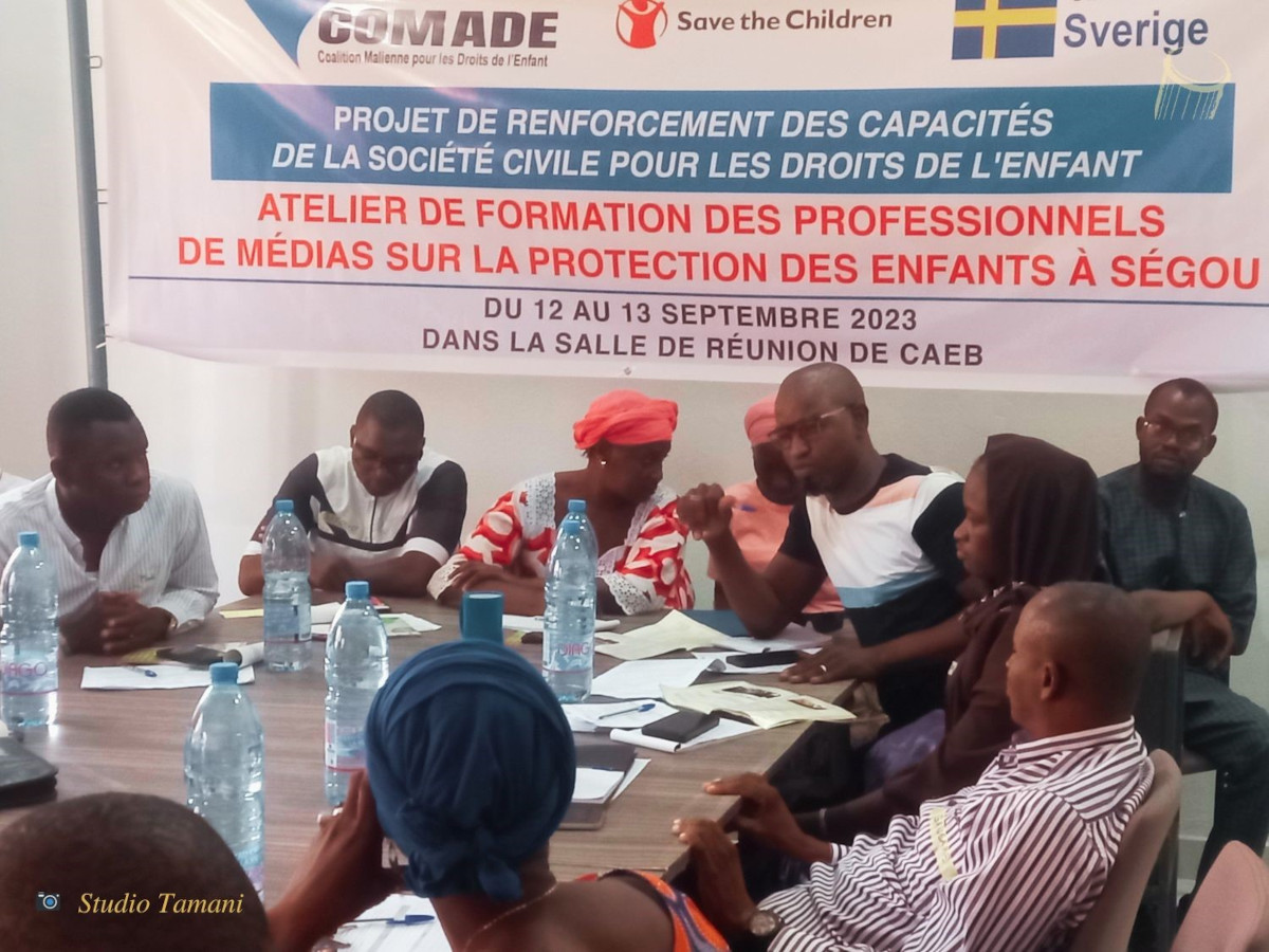 Des journalistes outillés sur l’approche « droit de l’enfant »