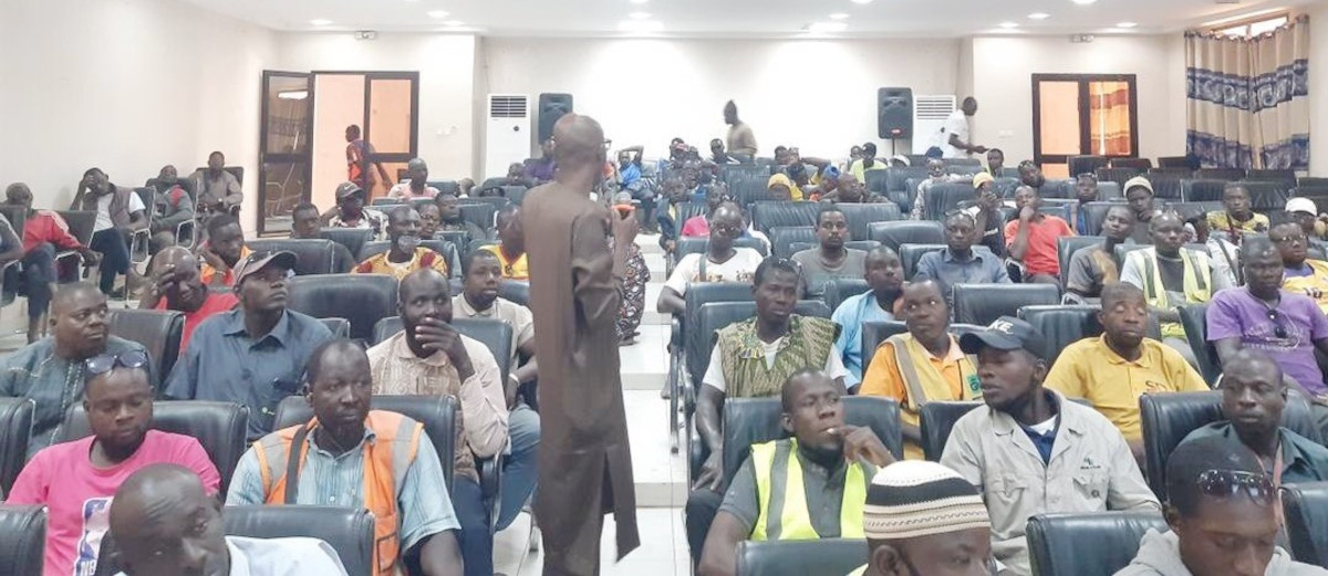 Kayes : des conducteurs d’engins à deux roues formés en sécurité routière