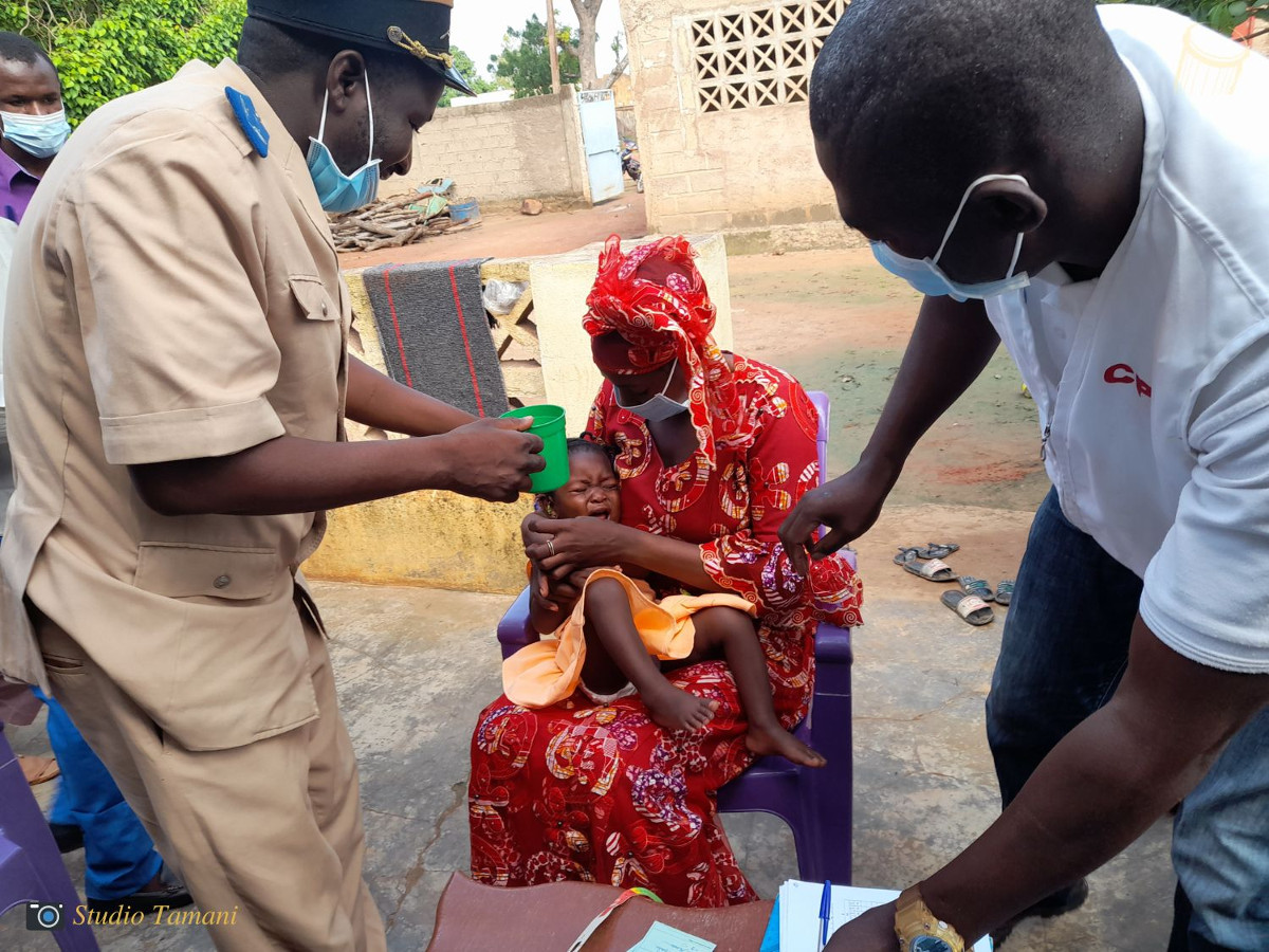 Sensibilisation sur la prévention du paludisme à Yorosso
