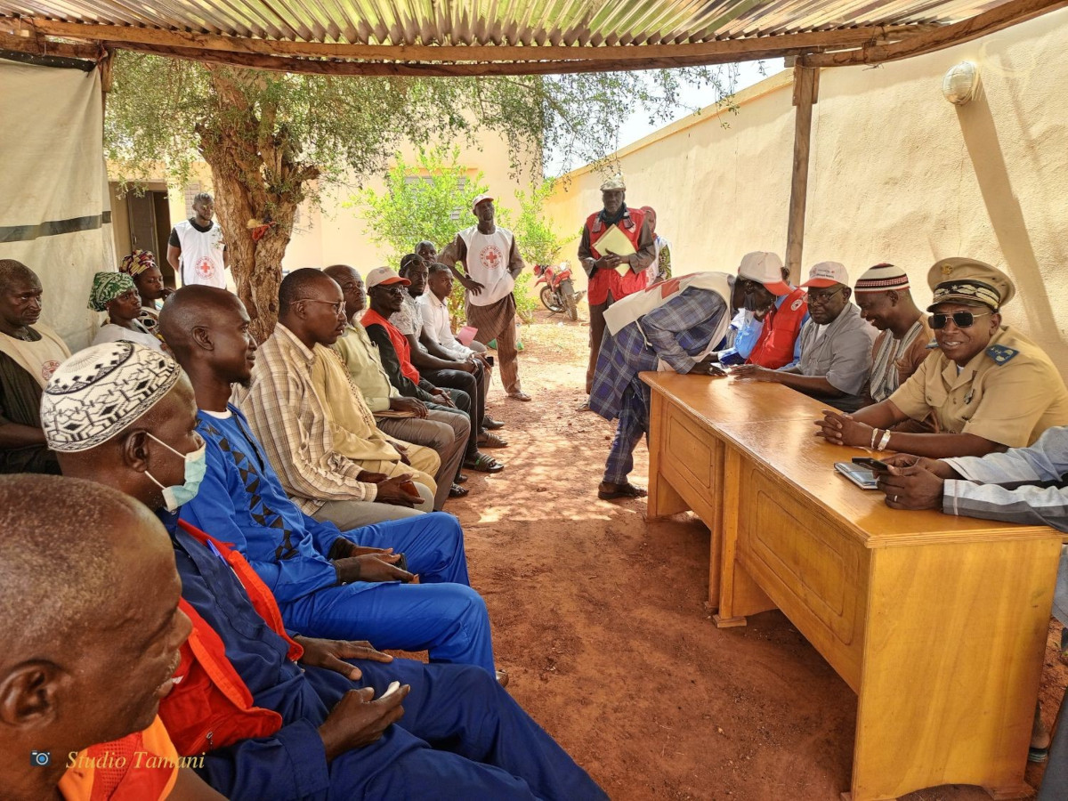 Bankass à désormais un nouveau bureau de la Croix Rouge