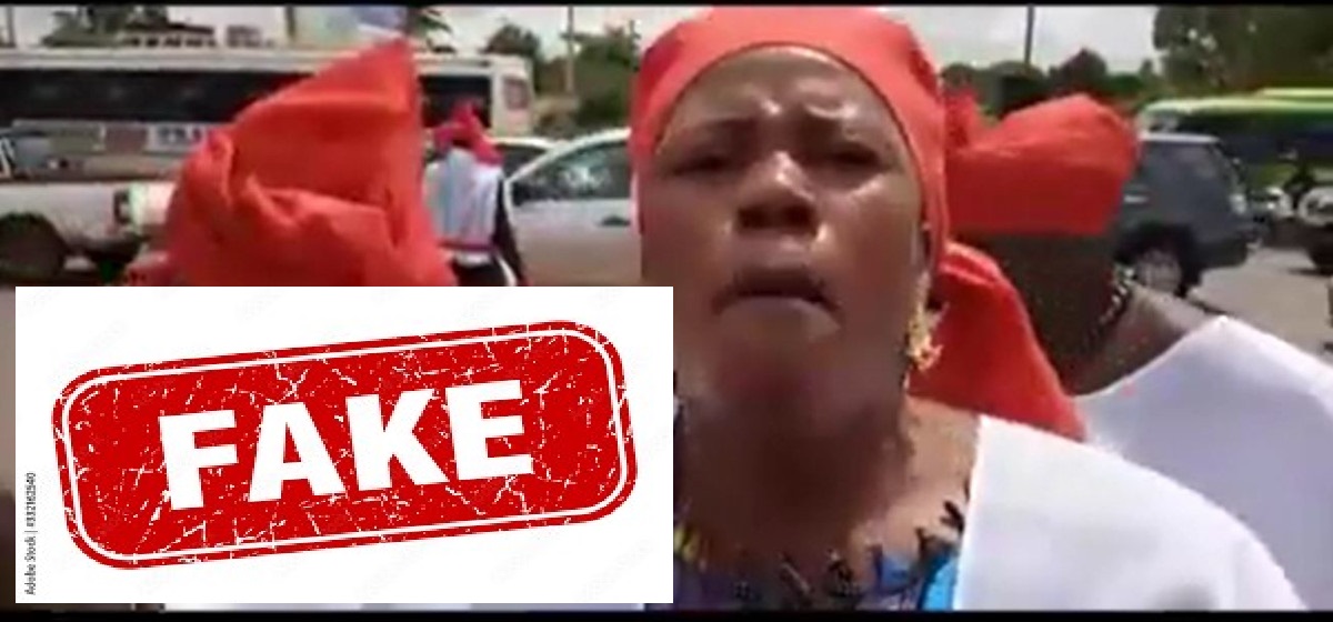 Faux , Cette vidéo est hors contexte !