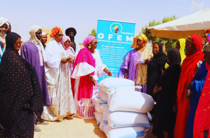 Geste de solidarité à l'endroit des démunis de Goundam