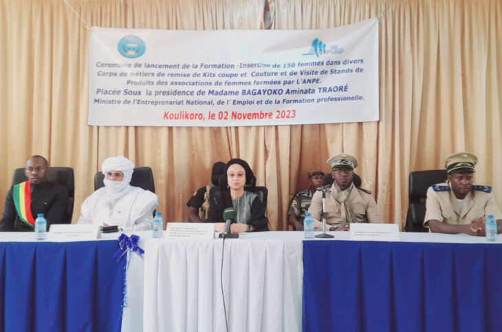 À Koulikoro, l'ANPE renforce les compétences de 150 femmes