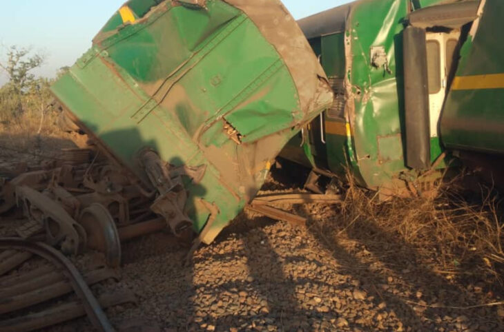 Bafoulabé : déraillement du train voyageur près de Mahina