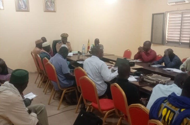 Signature à Macina d'une convention sur la pêche