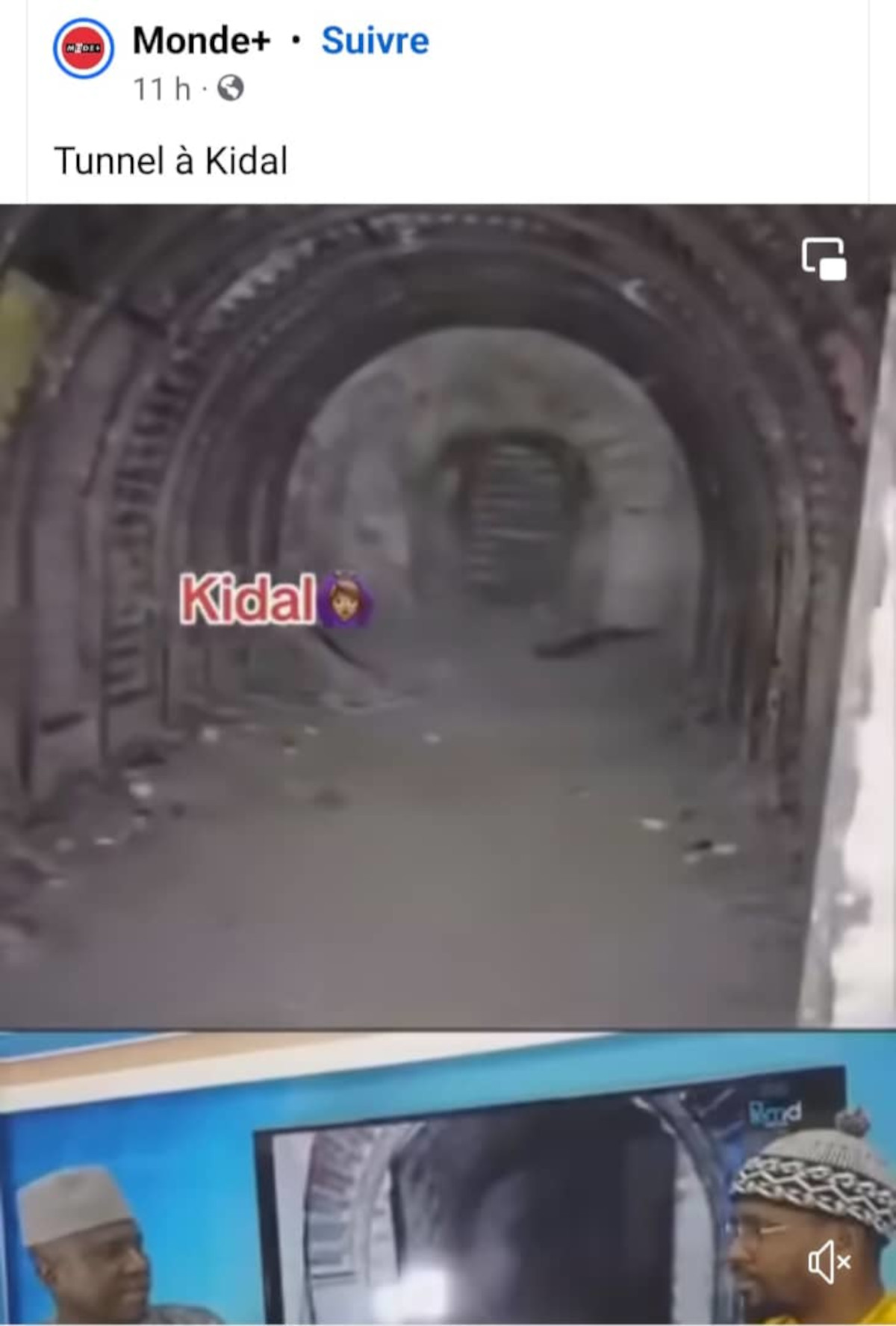 Intox, ce tunnel n’est pas à Kidal !