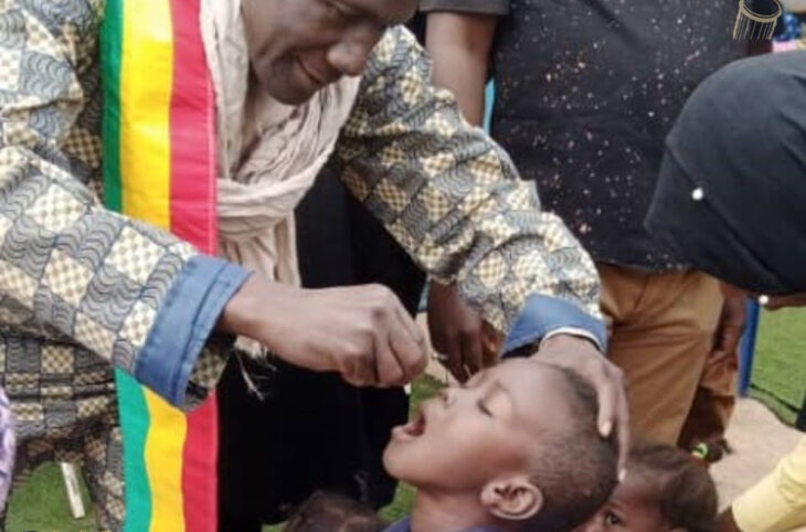2ème passage de la campagne de vaccination contre la poliomyélite à Kadiolo et Kita