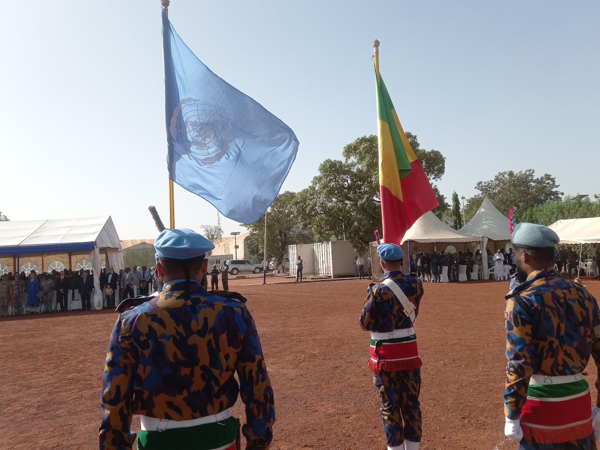 La MINUSMA dit Adieu au Mali