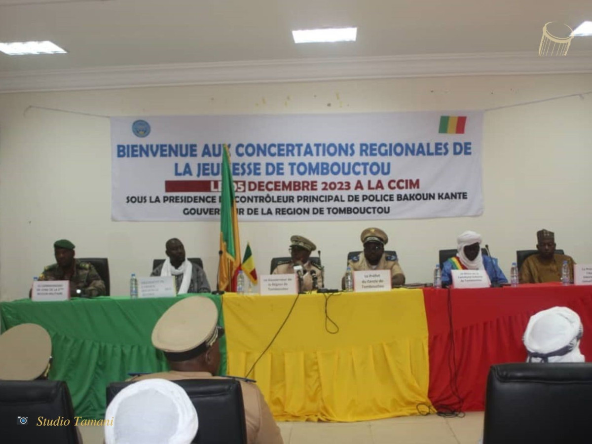 Tombouctou : états généraux de la Jeunesse