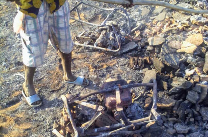 Bafoulabé, le village de Kôfè dévasté par un incendie